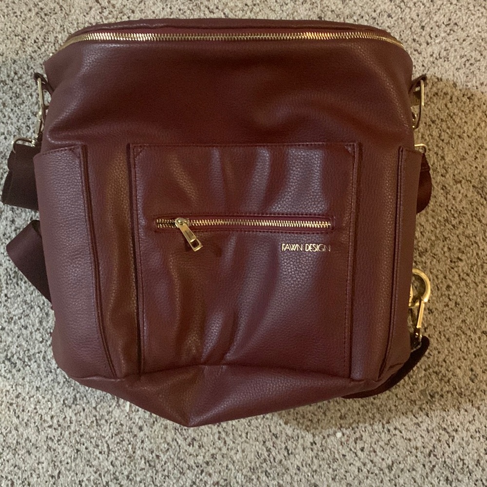 Fawn design diaper backpack. Great condition. Used one year. crossover strap
